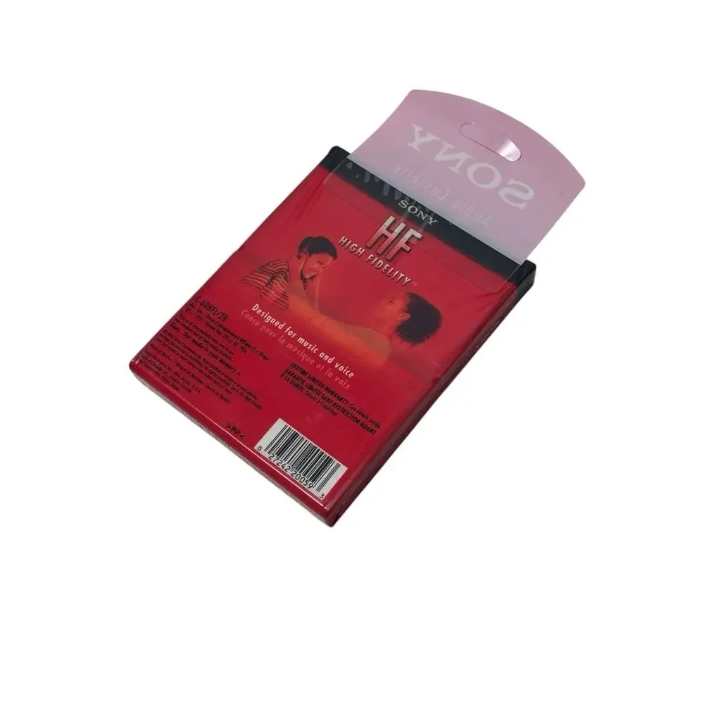 Sony HF Normal Bias High Fidelity Blank 60 Minute Audio Cassette Tapes Pack of 2